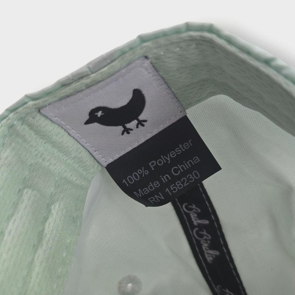 Bad Birdie Bad Classic Rope Cap White Mint Green Golf Hat Snapback New - Picture 8 of 8